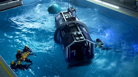 helicopter underwater escape training