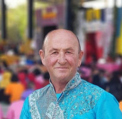 me in an indian costume