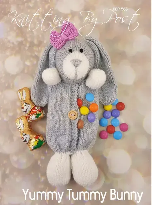Yummy Tummy Bunny: An adorable, cuddly plush bunny that’s surprisingly easy to stitch up.