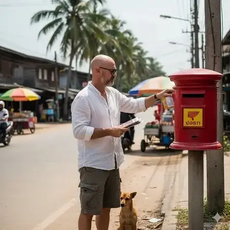someone posting me a message